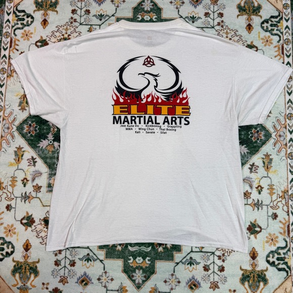 Elite Martial Arts T Shirt Jeet Kune Do MMA Kickboxing Mens XL - Picture 1 of 6